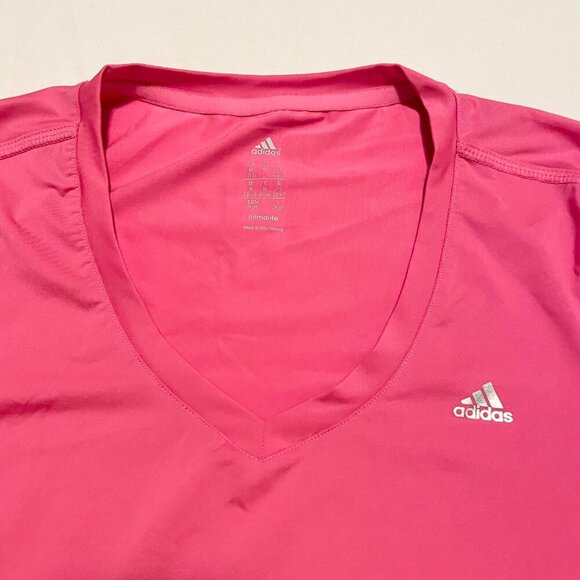 Adidas Climalite Shirt Womens Size Medium Active Tshirt - Picture 2 of 15
